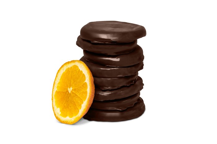 Dark Chocolate-Dipped Oranges photo