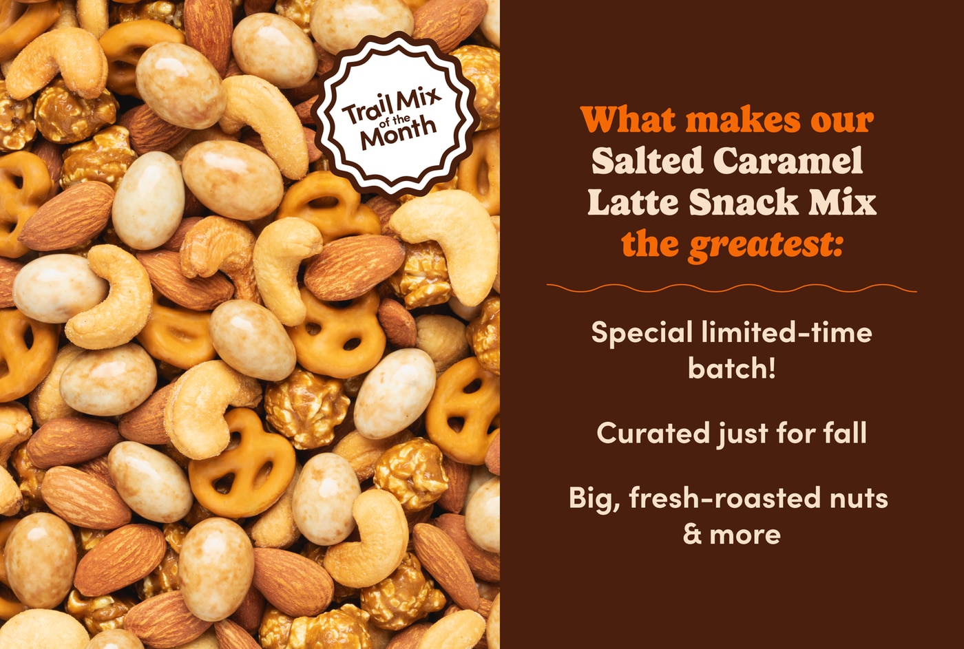 Salted Caramel Latte Snack Mix photo