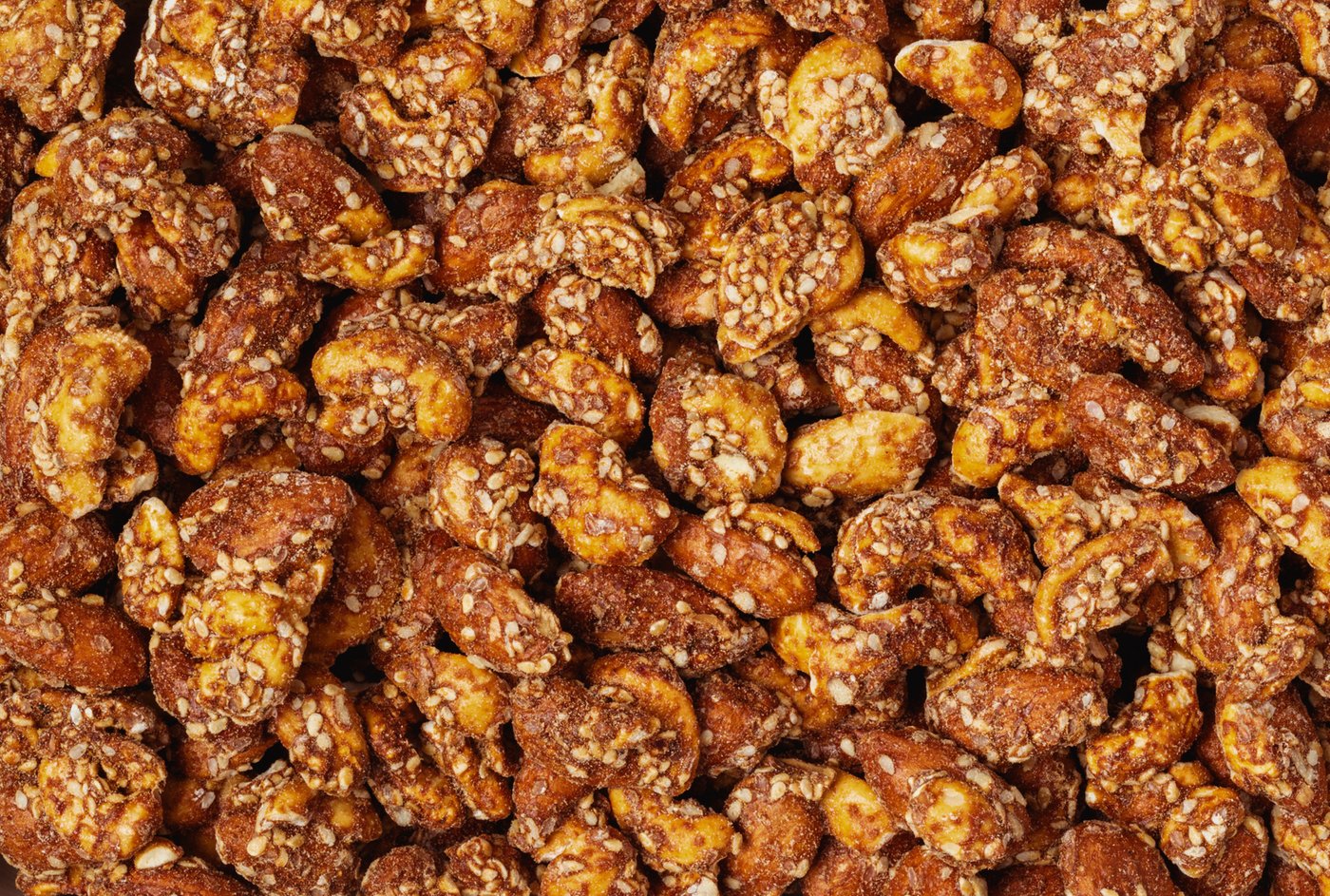 Sesame Teriyaki Almonds & Cashews photo