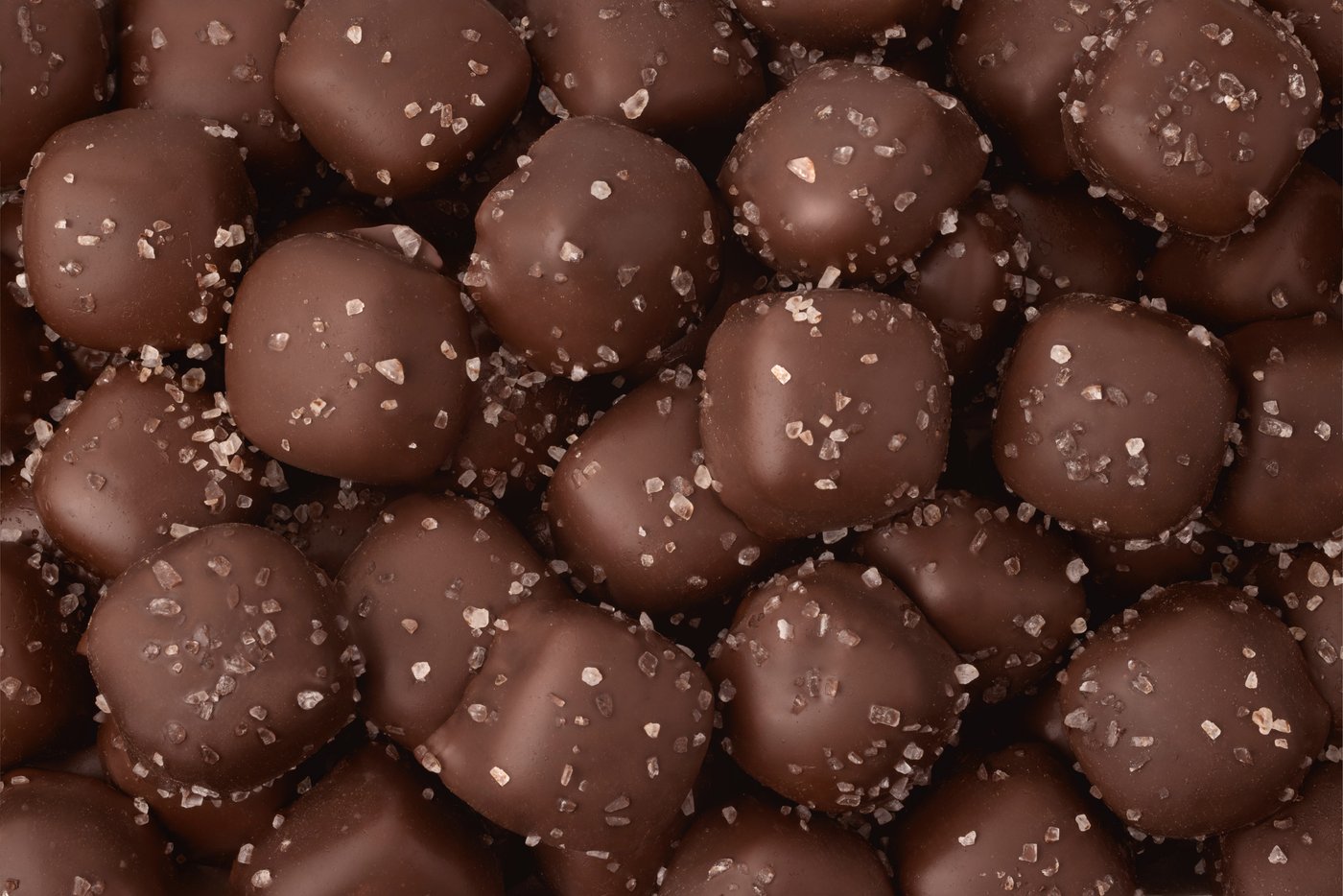 Dark Chocolate Sea Salt Caramels photo