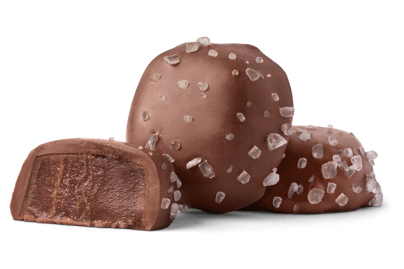 Milk Chocolate Sea Salt Caramels photo