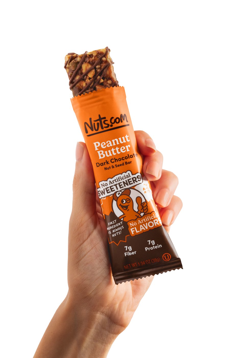 Peanut Butter Dark Chocolate Nut & Seed Bar photo