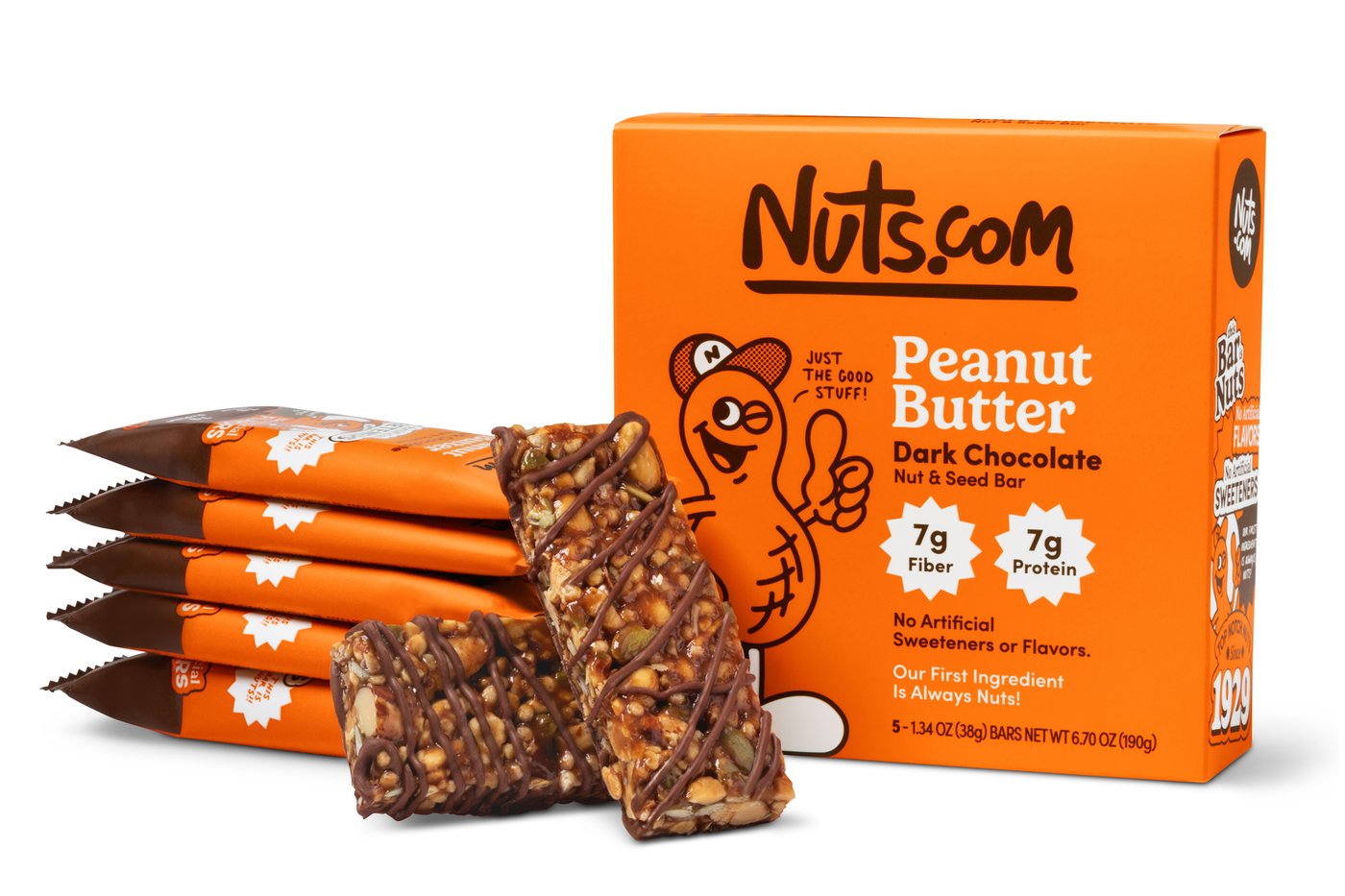 Peanut Butter Dark Chocolate Nut & Seed Bar photo