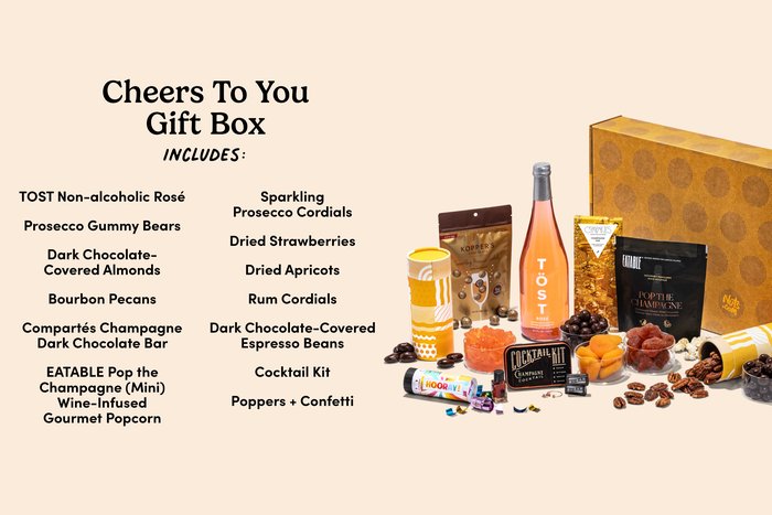 Cheers To You Gift Box - Deluxe Collection photo