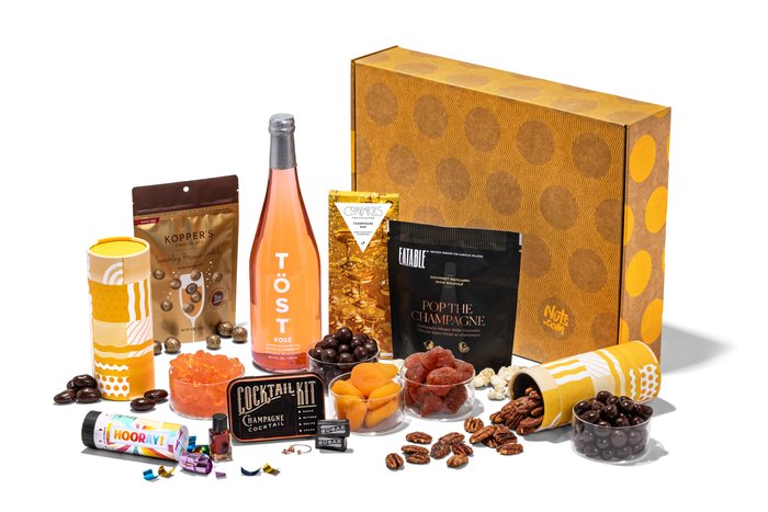 Cheers To You Gift Box - Deluxe Collection photo