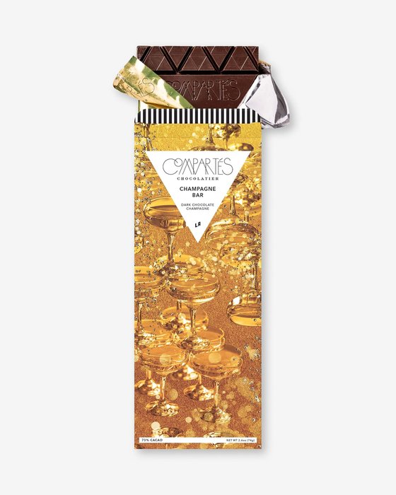 Champagne Dark Chocolate Bar photo