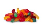 Image 5 - Naturally Colored 5 Flavor Mini Gummy Worms photo