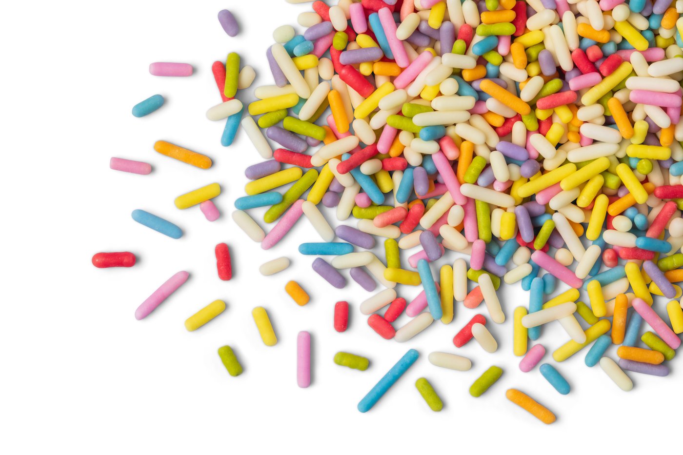 Natural Rainbow Sprinkles photo