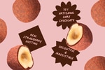 Image 4 - Strawberry Dusted Dark Chocolate Covered Hazelnuts photo
