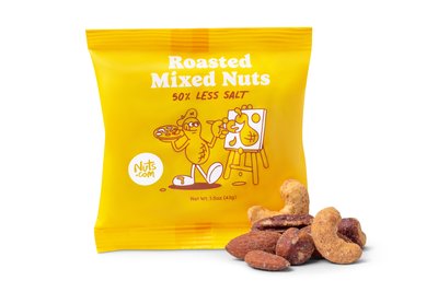 Roasted Mixed Nuts (50% Less Salt) - Single Serve