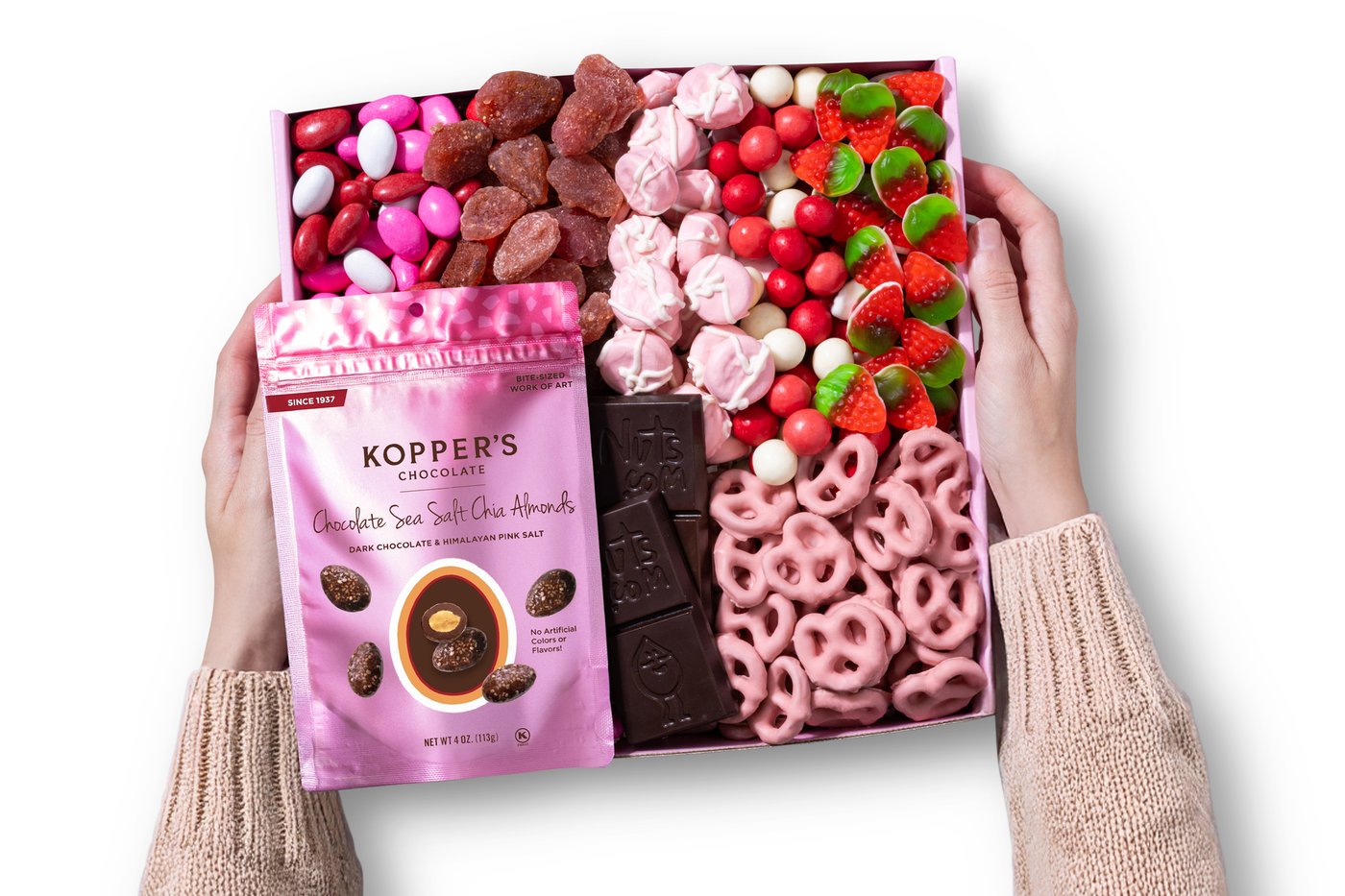 Strawberry Chocolate Valentine's Gift Box photo