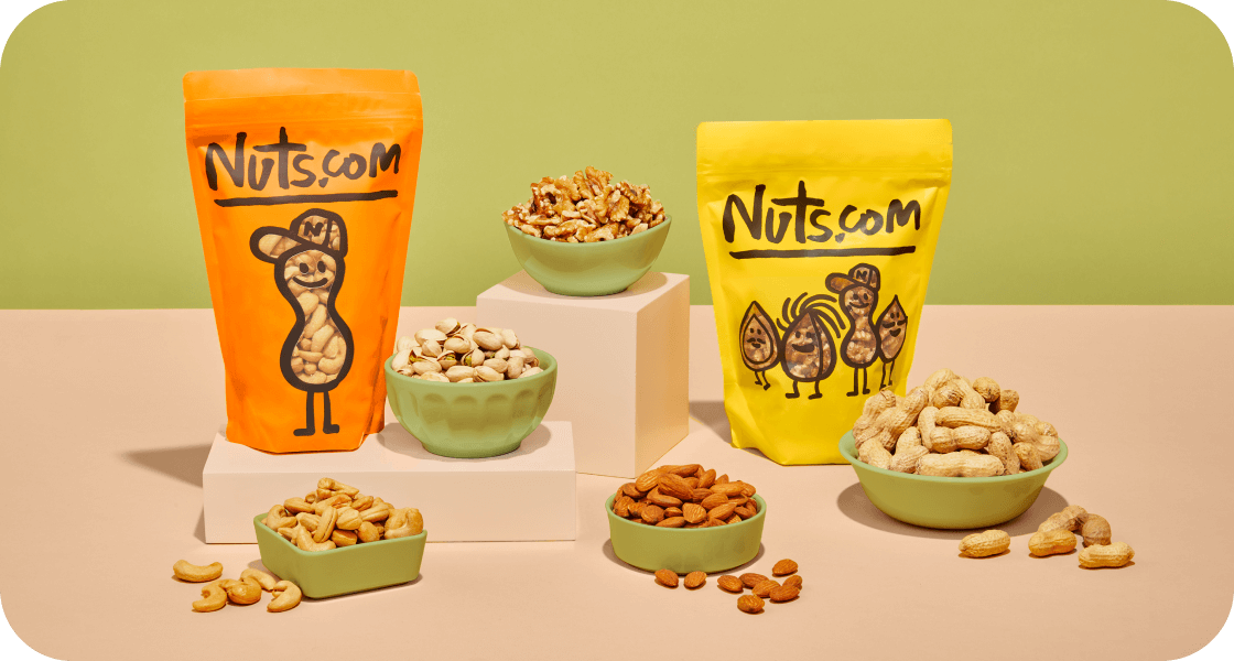 Nuts.com: Premium Bulk Nuts, Dried Fruit, Healthy Snacks, and Gifts