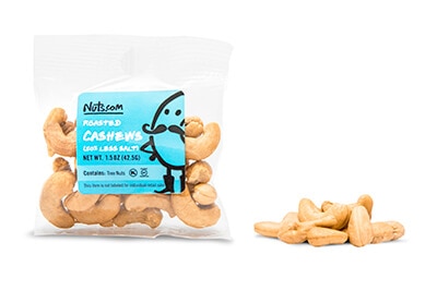Roasted Cashews (50% Less Salt)