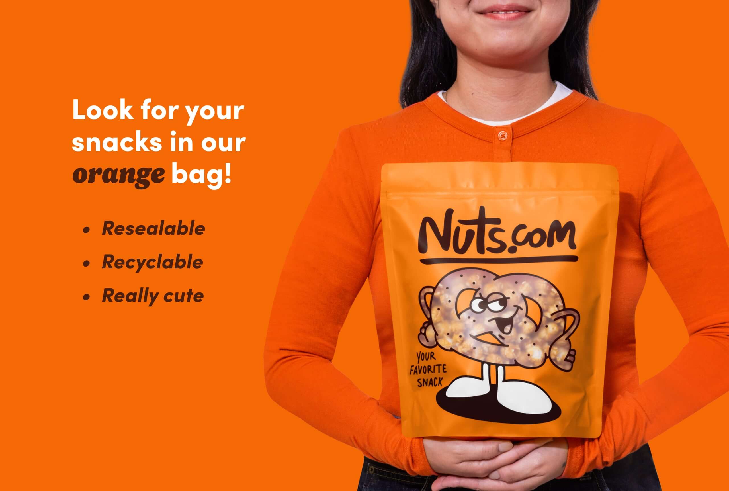 Bag size - Peppermint Hot Cocoa Snack Mix photo