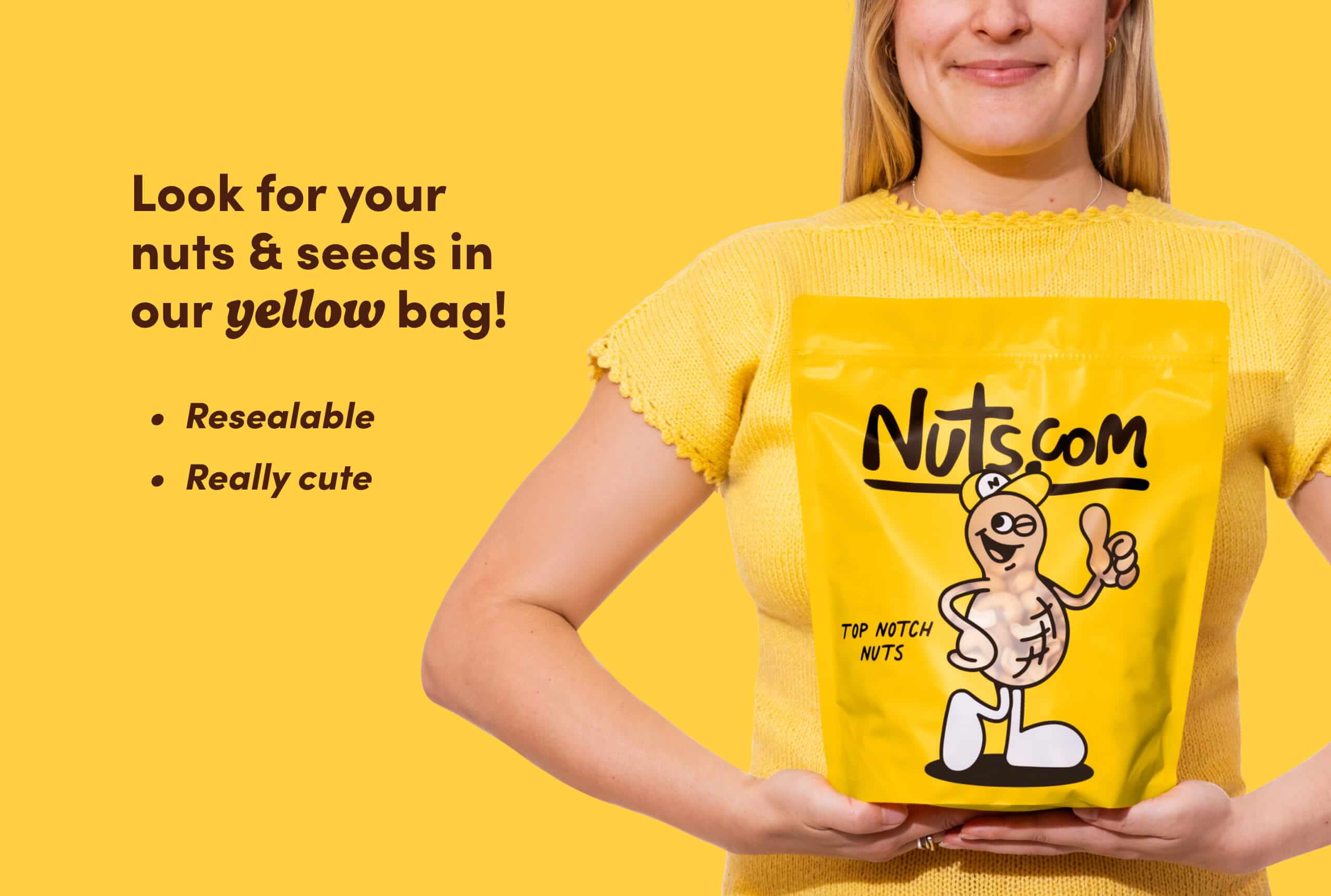 Bag size - Organic Roasted Mixed Nuts (50% Less Salt) photo