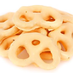 Orange Yogurt Pretzels