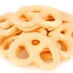 Image 1 - Orange Yogurt Pretzels photo
