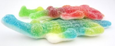 Gummy Sour Crocodiles