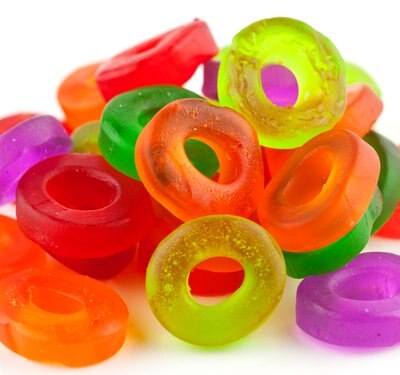 Gummy Mini Rainbow Rings