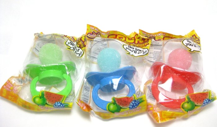 gummy pacifier