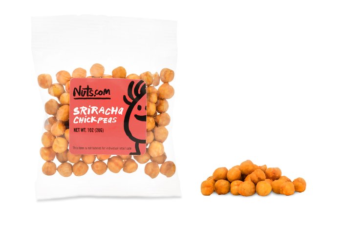 Sriracha Chickpeas - Single Serve — Snacks — Nuts.com