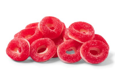 Gummy Cherry Rings