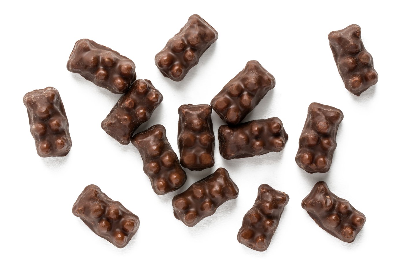 Dark Chocolate Gummy Bears photo