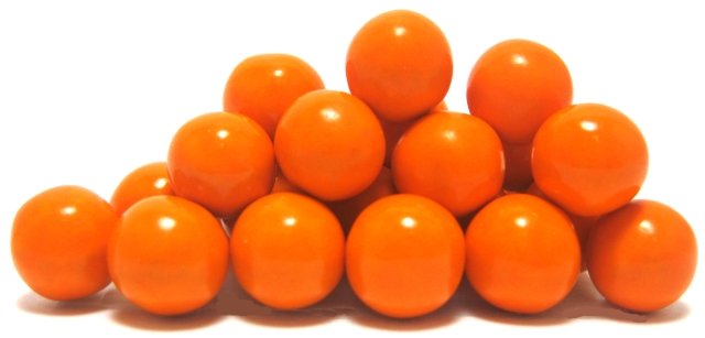 Orange Sixlets photo 1