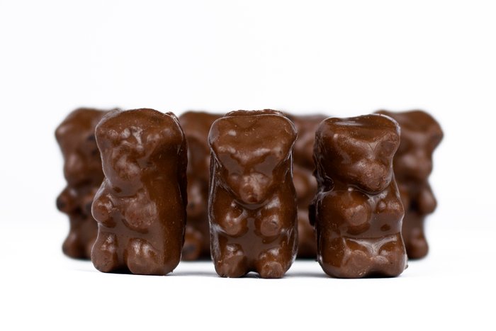 Dark Chocolate Gummy Bears photo