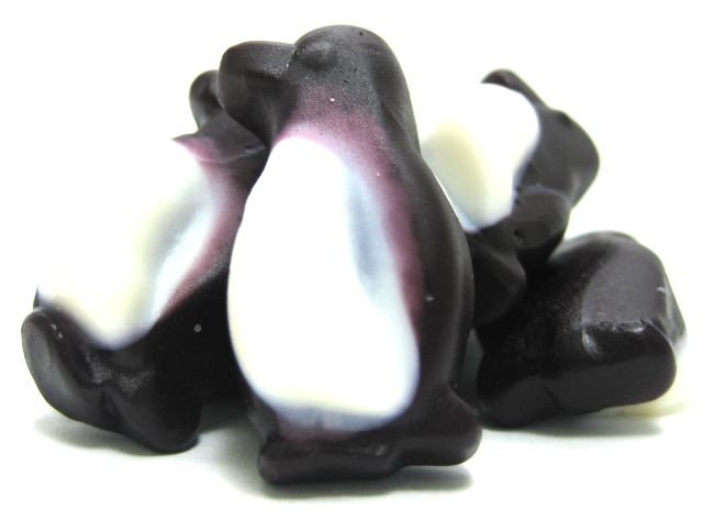 Black & White Gummy Peachy Penguins image normal