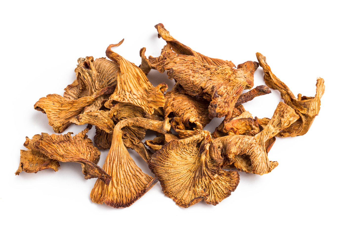 Dried Chanterelle Mushrooms image zoom