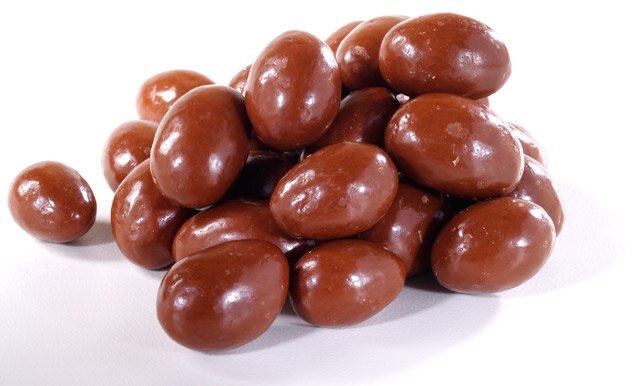 Organic Milk Chocolate Covered Almonds photo