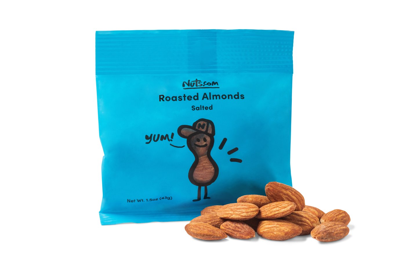 Roasted Almonds (Salted) - Single Serve image zoom