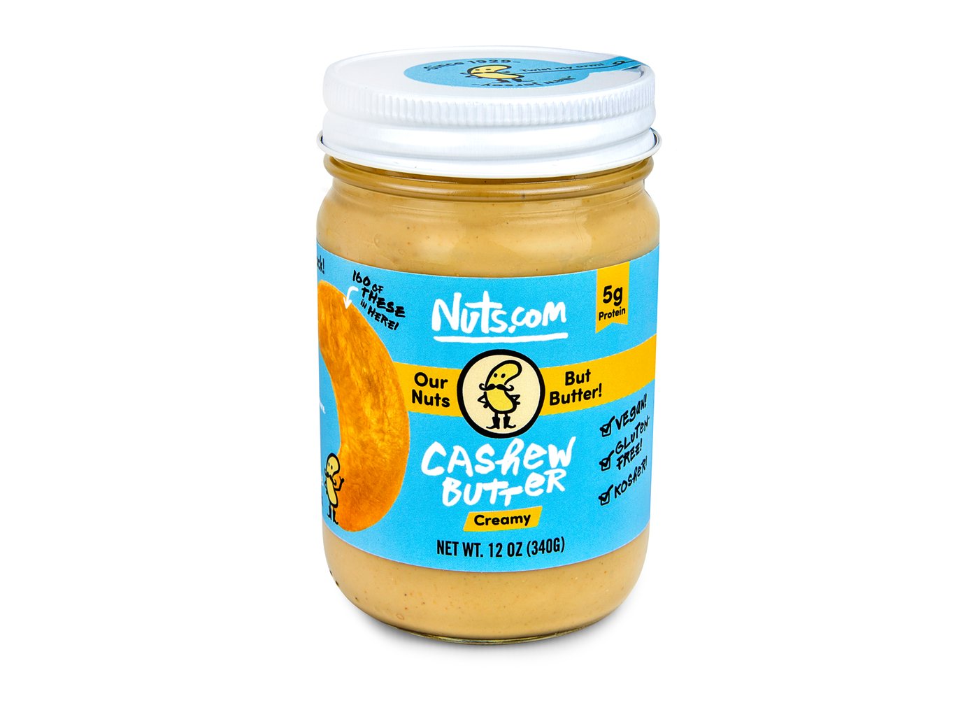 Cashew Butter (Oil Roasted, Smooth) image zoom