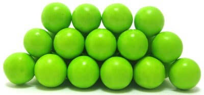 Lime Green Sixlets