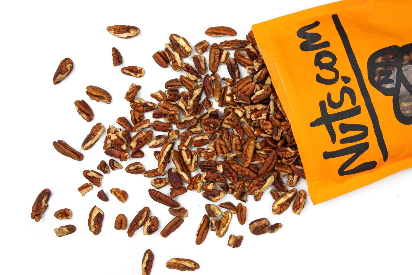 Organic Pecan Pieces (Raw) photo
