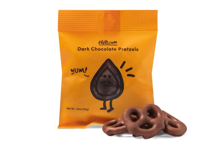 Dark Chocolate Pretzels - Single Serve photo 1