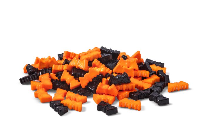 Orange & Black Bat Candy image normal