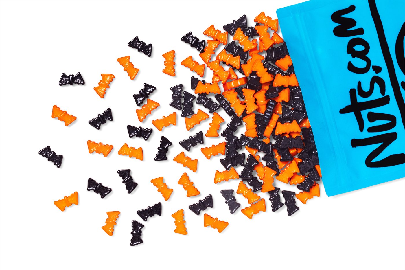 Orange & Black Bat Candy photo
