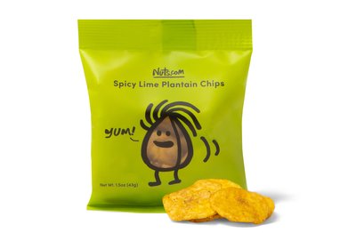 Spicy Lime Plantain Chips - Single Serve