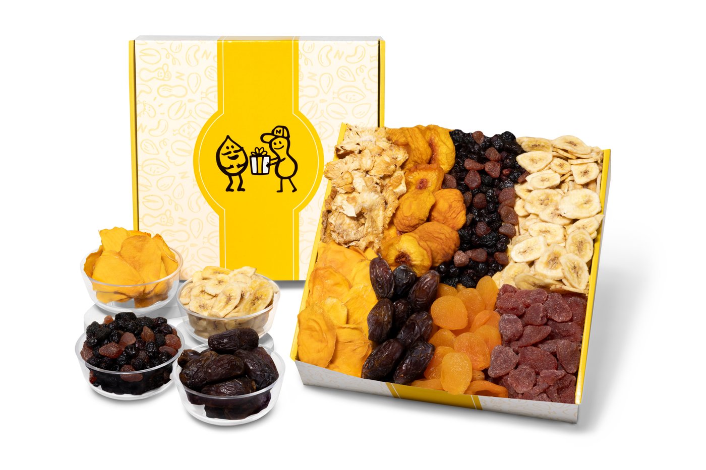 Chocolate, Dried Fruit and Nuts Basket – gift-gilis-goodies
