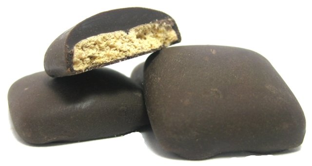 Mini Dark Chocolate Graham Crackers photo
