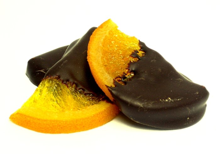 Dark Chocolate-Dipped Oranges photo