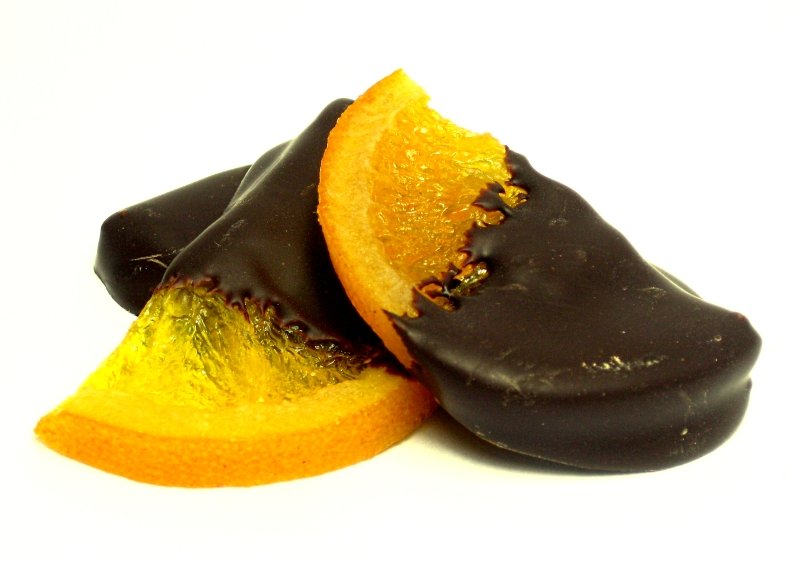 Dark Chocolate-Dipped Oranges photo