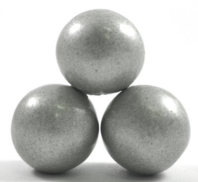Silver Shimmer Gum Balls