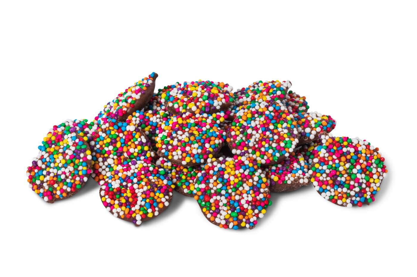 Milk Chocolate Nonpareils (Rainbow) photo