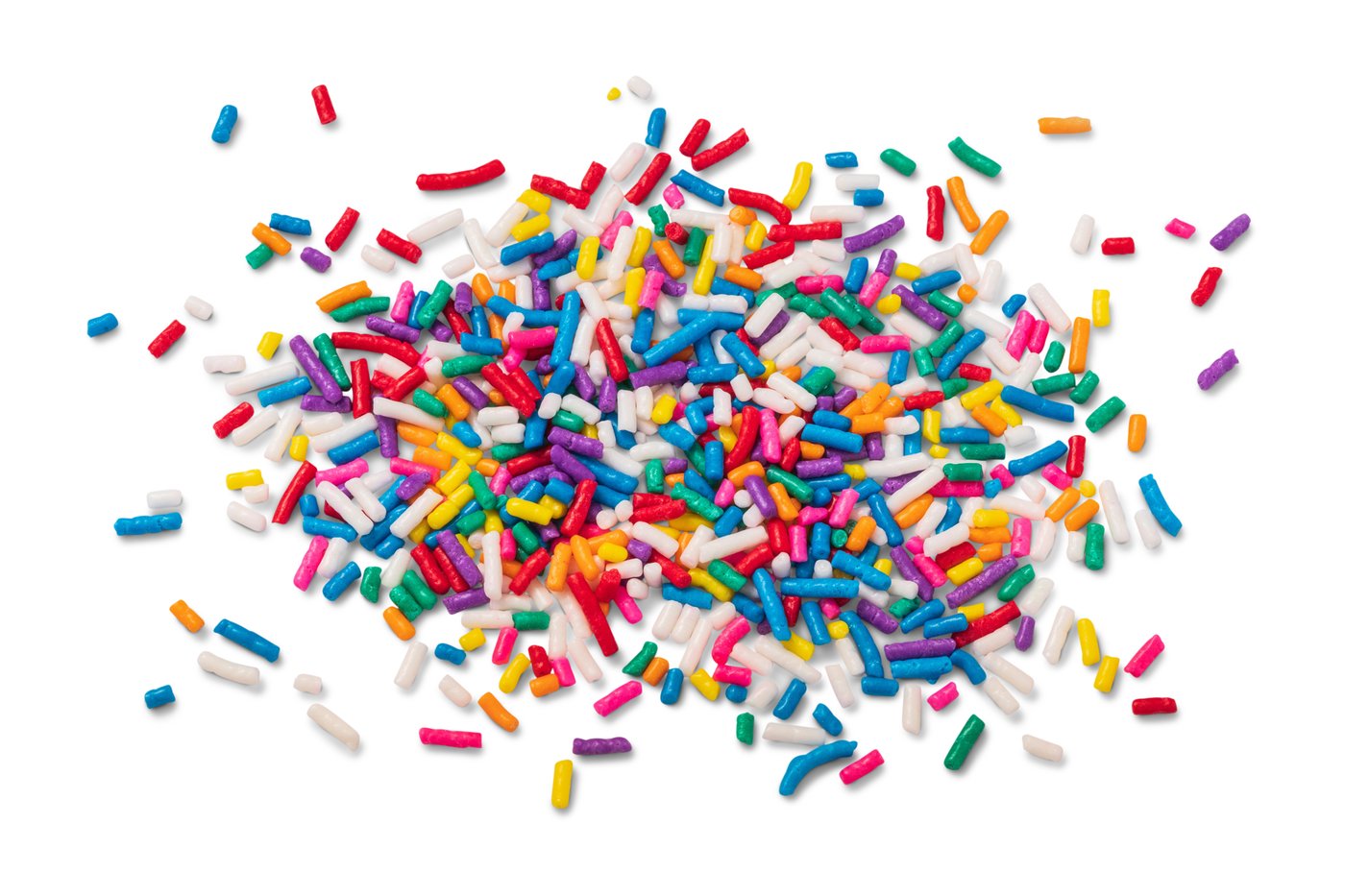 Rainbow Sprinkles - Toppings - Chocolates & Sweets 