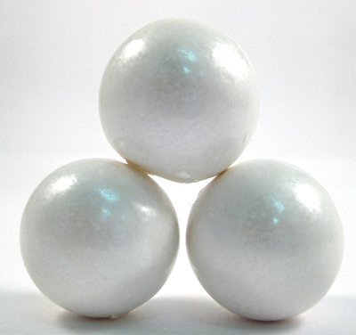 White Shimmer Gumballs