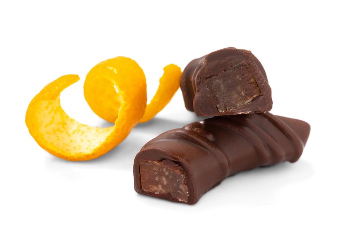 Dark Chocolate Orange Peel Strips image normal