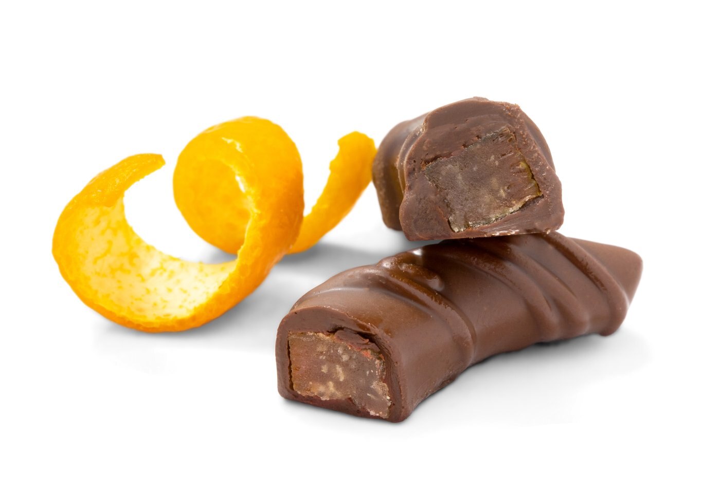 Milk Chocolate Orange Peel Strips photo